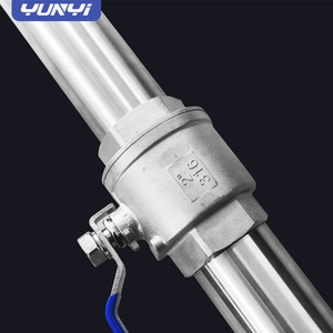 Yunyi Tri kẹp Lưu lượng nước mét RS485 cấp thực phẩm modbus Cảm biến lưu lượng sữa cảm ứng từ - Product Image 6