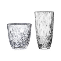 Tasse à eau unisexe résistante à la chaleur, style japonais, à rayures verticales, monocouche, minimalisme moderne, pour la maison et le bureau