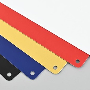 Plaque signalétique en aluminium Hironobu, plaque métallique noire et bleue pour produits électroniques et appareils électriques, signes de sécurité estampillés - Product Image 2