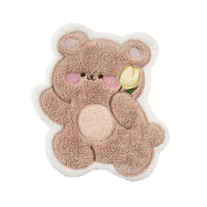 Tulip Bear And Rabbit Car Cleaning <b>Towel</b> Absorbent Lint Free <b>Quick</b> <b>Drying</b> For Auto Window Cleaning - Product Image 4