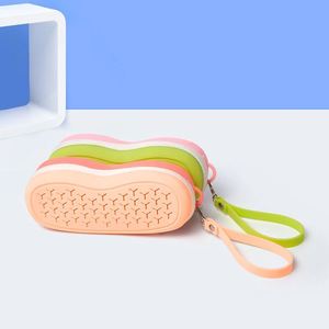 Étui portable en silicone pour lunettes de natation avec trou de drainage et protection - Product Image 1