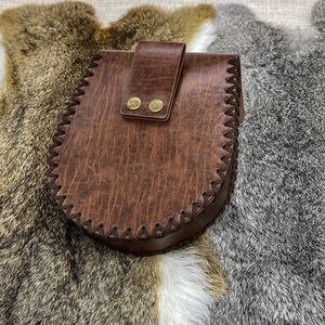 Borsa nordica Vintage in rilievo in pelle WJF01 cintura laterale con Logo vyking draghi e lupi forniture per feste promozionali - Product Image 5