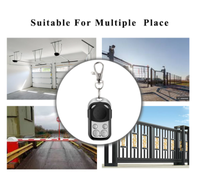 433.92Mhz universel 4 boutons ouvre-porte de Garage télécommande 433MHZ Clone Code d'apprentissage fixe pour Gadgets porte de porte de voiture