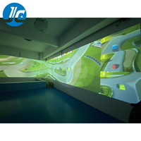Salle de jeu immersive 3D Projection holographique interactive tout-en-un Cartographie Projection interactive Animation alimentaire