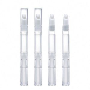 Envase Transparente Personalizado con Logotipo para Lápiz Labial de 2ml, 4ml, 6ml, Herramientas de Maquillaje, Removedor de Aceite de Cutículas, Envase Cosmético con Sistema de Giro - Product Image 4