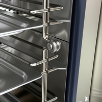 Horno de Convección de Aire Caliente Comercial de Sobremesa al por Mayor para Hornear Pizza, Pan y Galletas, Horno Comercial con Ventilador