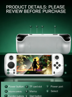 Console de jeu vidéo E6, console de jeu portable rétro, console de jeu rétro, manette de jeu rétro