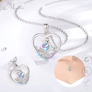 Merryshine 925 plata esterlina <span class=keywords><strong>mar</strong></span> Animal joyería moda esmalte Playa <span class=keywords><strong>Mar</strong></span> León lindo Animal colgante joyería para mujer - Product Image 1