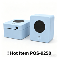 Imprimante d'étiquettes thermiques portable Bluetooth 4 pouces, imprimante de bordereaux thermiques sans fil de bureau Android 104 mm, vente chaude