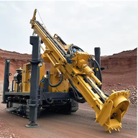 Foreuse électrique télécommandée pour tunnels avec moteur, diamètre de forage 41 mm et profondeur max. 4 m
