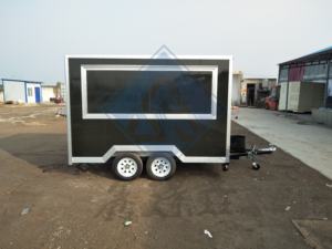 Standard Australia 2.5m Mobile camion di cibo scatola rimorchio Cocktail bar stazione commerciale per la <span class=keywords><strong>vendita</strong></span> di filippine Food Truck - Product Image 5