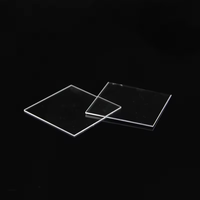 Verre de fenêtres saphir verre plat saphir plaque de fenêtre en verre optique avec revêtement ar