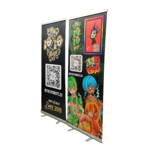 Promotional Custom Design Advertising Stand <strong>up</strong> Banner Retractable <strong>Roll</strong> <strong>up</strong> Banner With Your Brand Logo - Product Image 3