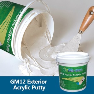 Mastic mural acrylique extérieur pour le nivellement et la décoration des murs Pâte de mastic prête à l'emploi Composé de rendu de plâtre - Product Image 4