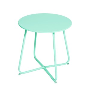 Moderno nordico semplice in ferro piccolo <span class=keywords><strong>tavolino</strong></span> da caffè antiruggine uso esterno interno per mobili per la casa balcone divano laterale tavolo d'angolo - Product Image 4