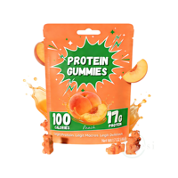 Gummies à la pastèque personnalisées riches en protéines avec 17 g d'isolat de protéines de lactosérum pour la croissance musculaire