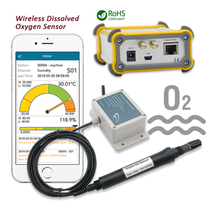 Analizador inalámbrico de calidad del agua Sensor de oxígeno disuelto Monitoreo de la calidad del agua Detector de oxígeno disuelto para acuicultura - Product Image 2