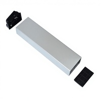Boîtier de batterie ALX161 36V-72V 18650/21700 pour kit de conversion de vélo électrique, boîtier vide intégré en alliage d'aluminium renforcé ABS/PC antichoc
