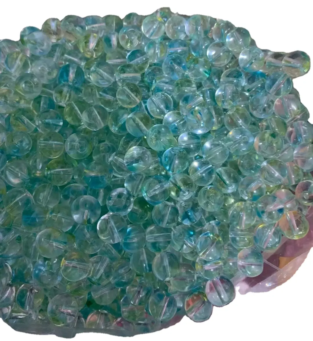 Gioielli che fanno perline di vetro perline rotonde di colore misto
