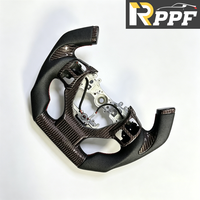 Volant en fibre de carbone RPPF avec poignées pour le pouce pour Lexus IS250 IS300 IS350/RCF F Sport 2014+
