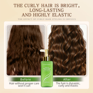 Après-shampoing sans rinçage réparateur à la protéine de soie de haute qualité pour cheveux bouclés et activateur de vagues – Vente en gros - Product Image 3