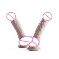 Dildo de Silicona Suave Realista, Enorme, Masajeador de Pene, Juguetes Sexuales para Mujeres, Juguete Anal, Masajeador Zimerman, Dildo para Chicas