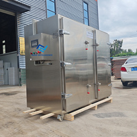 Intelligente PLC-besturing 200-500kg hetelucht droger voedsel droogmachine fruitdehydrator groentedroger