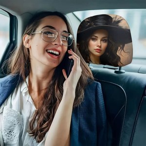 Housses <span class=keywords><strong>de</strong></span> Tête <span class=keywords><strong>de</strong></span> Siège <span class=keywords><strong>de</strong></span> Voiture Imprimées avec un Visage <span class=keywords><strong>de</strong></span> Femme Élégante, <span class=keywords><strong>Image</strong></span> Personnalisée Imprimée par Sublimation, Housse <span class=keywords><strong>de</strong></span> Tête <span class=keywords><strong>de</strong></span> Siège <span class=keywords><strong>de</strong></span> Voiture Amusante et Élastique - Product Image 3