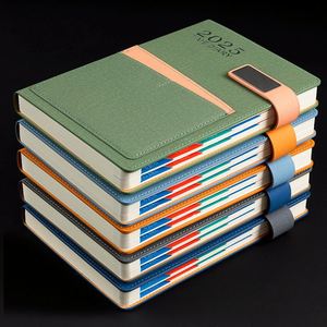 Carnet de notes A5 de luxe avec stylo, journal à couverture rigide personnalisable, idéal pour l'école et l'écriture manuscrite, collection 2026 en promotion - Product Image 1