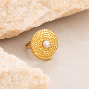 European American Retro <b>Gold</b> Plated Heart Leaf <b>Ring</b> <b>Set</b> Unisex Party Jewelry - Product Image 3