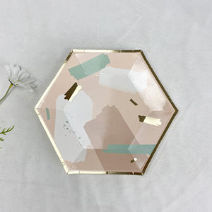 Nuovi Piatti, Bicchieri e Tovaglioli <span class=keywords><strong>di</strong></span> Carta Colorati, Set Completo <span class=keywords><strong>per</strong></span> <span class=keywords><strong>Feste</strong></span> <span class=keywords><strong>di</strong></span> <span class=keywords><strong>Compleanno</strong></span>, San Valentino, Matrimoni <span class=keywords><strong>per</strong></span> 8 Ospiti - Product Image 4