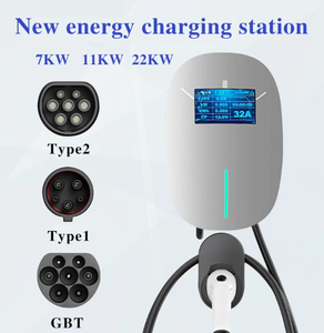 Nuevo Cargador de Pared para Garaje, 7KW 11KW 22KW, Desbloqueo con Tarjeta RFID, Control por Aplicación, Luz LED de Estado, Cable de TPU Grueso, Carga AC - Product Image 2
