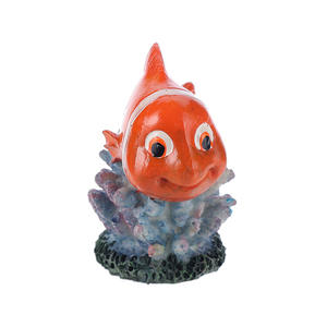 Clown Vis Nemo Vis Aquarium Landschap Decoratie Simulatie Hars Ornament Oceaan Wereld Nep Vis Koraal Decoratie - Product Image 2