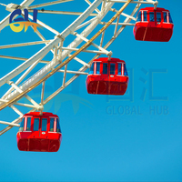 Manèges de fête foraine en plein air, attractions touristiques, grande roue à vendre, grande roue de 88 m, prix de vente