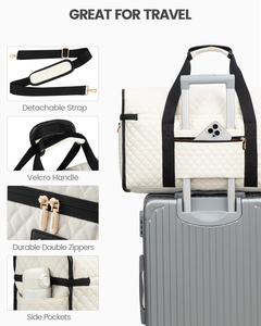 LOVEVOOK Bolsas de <span class=keywords><strong>viaje</strong></span> para <span class=keywords><strong>mujer</strong></span> con sección de artículos de aseo para gimnasio Viajes de fin de semana Viajes en avión y entregas de mano de obra de hospital - Product Image 2