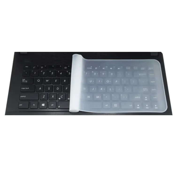 Universal good-quality transparent custom silicone keyboard cover key silicone cover