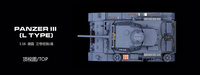 Tanque RC Henglong 3848-1 2023, Tanque Mediano Alemán Panther III L a Escala 1/16, Tanque de Batalla con Bombas Infrarrojas para Regalos de Navidad, Juguetes y Modelos
