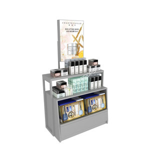 GDR11-ZD08-A cửa hàng bán lẻ hiển thị màu xám tủ gỗ với sắt nội dung giá tốt nhất bền hiển thị là viết tắt của cửa hàng hiển thị giá - Product Image 6