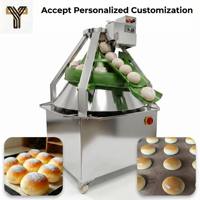Machine à diviser et à arrondir la pâte entièrement automatique en acier inoxydable, équipement de division et d'arrondissement de la pâte pour pizza, pain, boulangerie