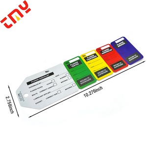 Tùy Chỉnh An Ninh Key <span class=keywords><strong>Tag</strong></span> Chống Thấm Nước Kháng Tear Mô-men Xoắn An Toàn Kiểm Tra Đánh Dấu Nhãn Nhựa PVC Mặt Bích Quản Lý <span class=keywords><strong>Tag</strong></span> - Product Image 6