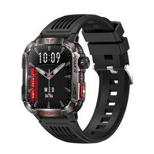 GAOKE HT29 jam tangan pintar nirkabel, jam tangan pintar Logo kustom, jam tangan sentuh untuk pria - Product Image 3