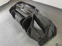 Kit carrosserie arrière en fibre de carbone forgée de style V pour Lamborghini Huracan LP580 LP610, kit de mise à niveau, kit de voiture personnalisé, accessoires automobiles