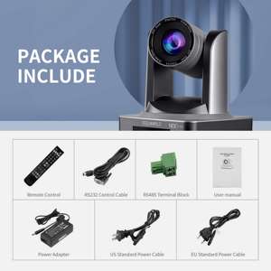 FEELWORLD — caméra simultané NDI20X 3G-SDI/HDMI/NDI/IP, Zoom optique 20X, pour diffusion en direct, appareil photo PTZ, pour diffusion et conférence - Product Image 5