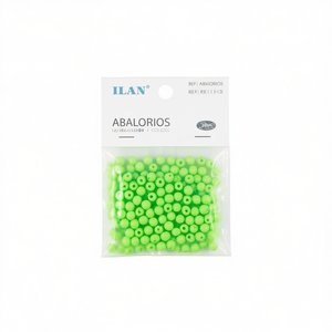 Ilan Abalorios Perline di colore solido da 6 mm per la creazione di gioielli 20 pezzi - Product Image 2