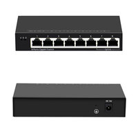 Commutateur Réseau Gigabit 8 Ports avec 2 Ports RJ45