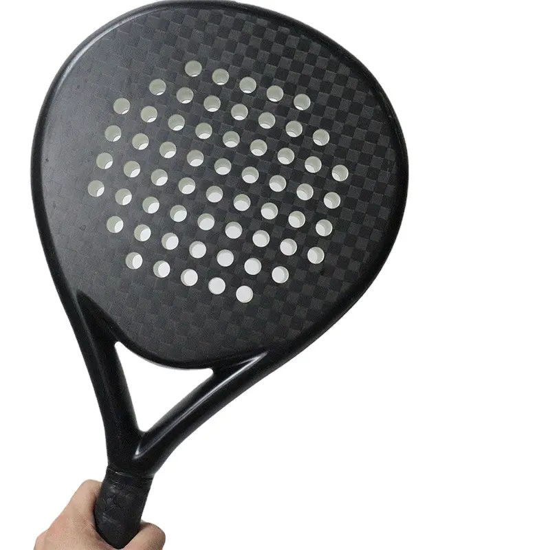 حار بيع التوتير آلات قلادة مجداف مضرب تنس الشاطئ ألياف الكربون الطاقة لايت البوب Paddleball مضارب