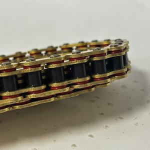 โซ่รถจักรยานยนต์คุณภาพสูง DQ <span class=keywords><strong>O</strong></span> RING สีทอง รุ่น 428HO-132L รับประกัน 20,000 กม. สำหรับรถมอเตอร์ไซค์แบบ Dual Sport/Off-road/Street - Product Image 5