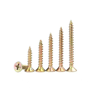 Hongxinde Tapping <b>Screws</b> M3 10 M3.5 12 M4 12 <b>M5</b> 16 Countersunk Head Phillips High Strength Construction Industry - Product Image 1