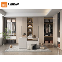 Armoire de luxe modulaire en bois massif sur mesure, moderne, avec 5+ tiroirs, pour dressing, bureau à domicile, appartement, hôtel, chambre à coucher