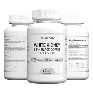 Ytbio Gewichtsmanagement Weiße Kidneybohnen Chia-Samen und Schwarzer Kaffee Komplex Tabletten Nahrungsergänzungsmittel - Product Image 2
